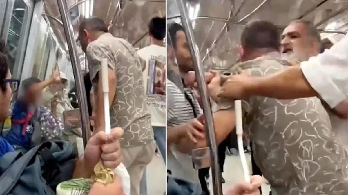 Metroda yabancı uyruklu çocuğa saldırıda bulunmuştu! Şüpheli tutuklandı