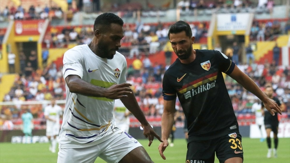 Kayserispor – Eyüpspor maçında kazanan çıkmadı