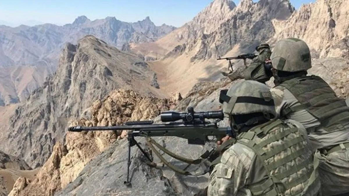 MSB duyurdu! 5 terörist etkisiz