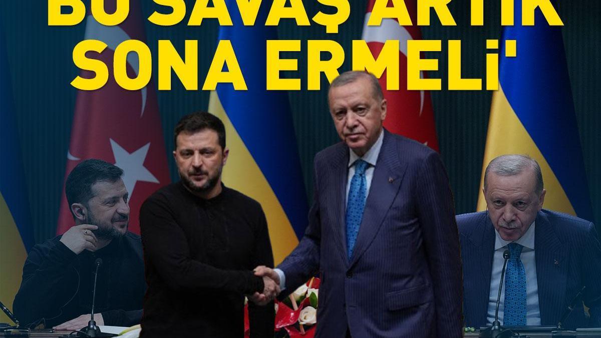 HABER… Erdoğan’dan barış görüşmeleri için davet!  ‘Bu savaş artık sona ermeli’