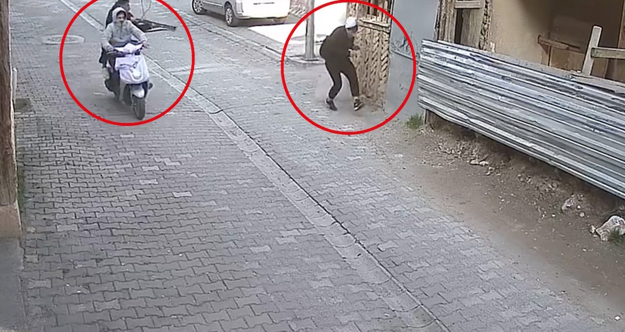 Kız meselesi yüzünden sokak ortasında ateş ettiler