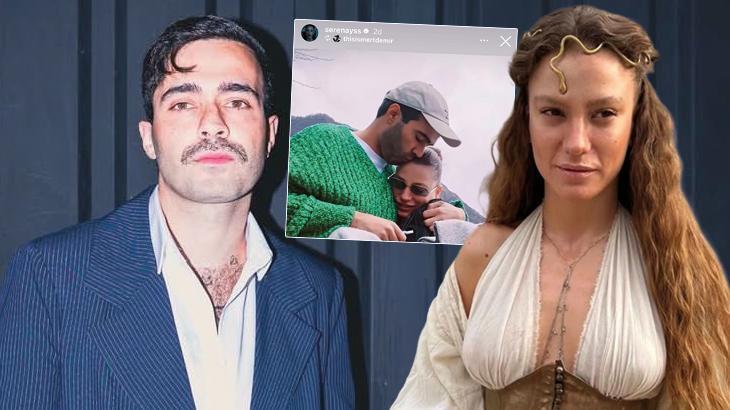 Mert Demir ve Serenay Sarıkaya çiftinden Sevgililer Günü’nde yeni kare