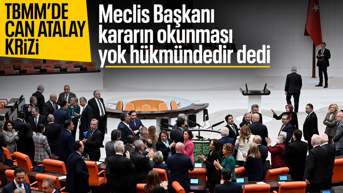 Numan Kurtulmuş’tan Can Atalay kararının okunmasına tepki