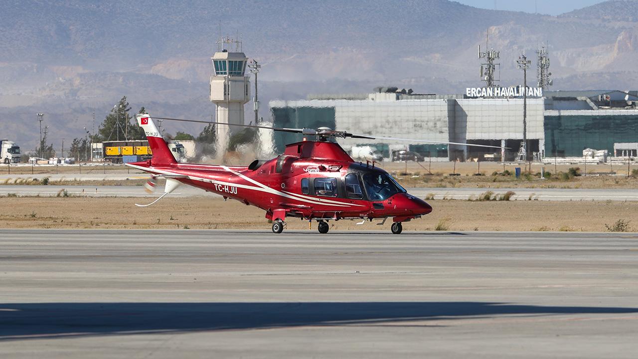 Türkiye-KKTC arasında ilk hava taksi seferi