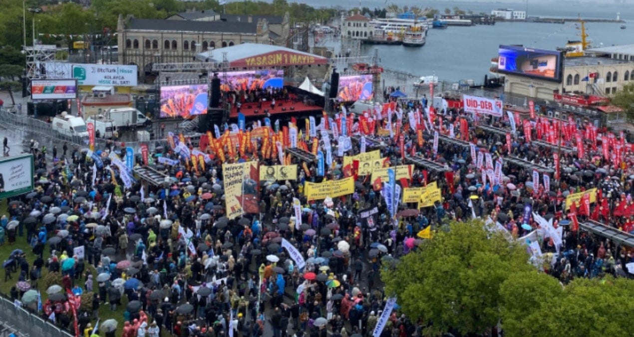 1 Mayıs kutlamalarında 384 gözaltı